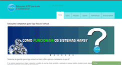 Desktop Screenshot of harsy.com.br