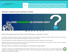 Tablet Screenshot of harsy.com.br